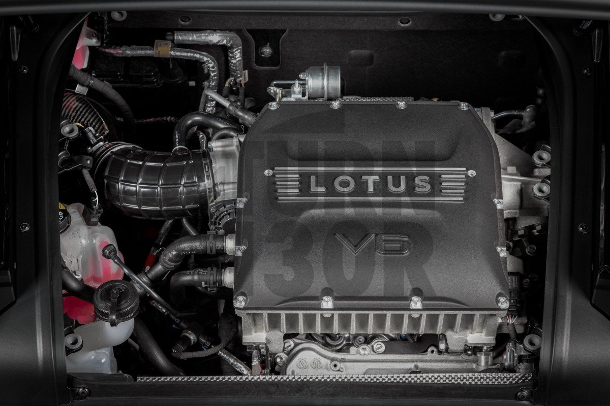 Admisión de carbono Eventuri para Lotus Emira V6 sobrealimentado