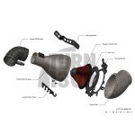 Admisión de carbono Eventuri para Lotus Emira V6 sobrealimentado