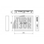 Filtro de habitáculo Hepa Gruppe M para los modelos BMW 135i, 140i, 235i, 240i, 335i, 340i, M3, M4 y M2 Filtro de habitáculo Hepa Gruppe M para los modelos BMW 135i, 140i, 235i, 240i, 335i, 340i, M3, M4 y M2
