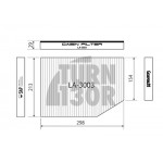 Filtro de habitáculo Gruppe M Hepa para BMW M3 G80, M4 G8x y X3 M F97 Filtro de habitáculo Gruppe M Hepa para BMW M3 G80, M4 G8x y X3 M F97