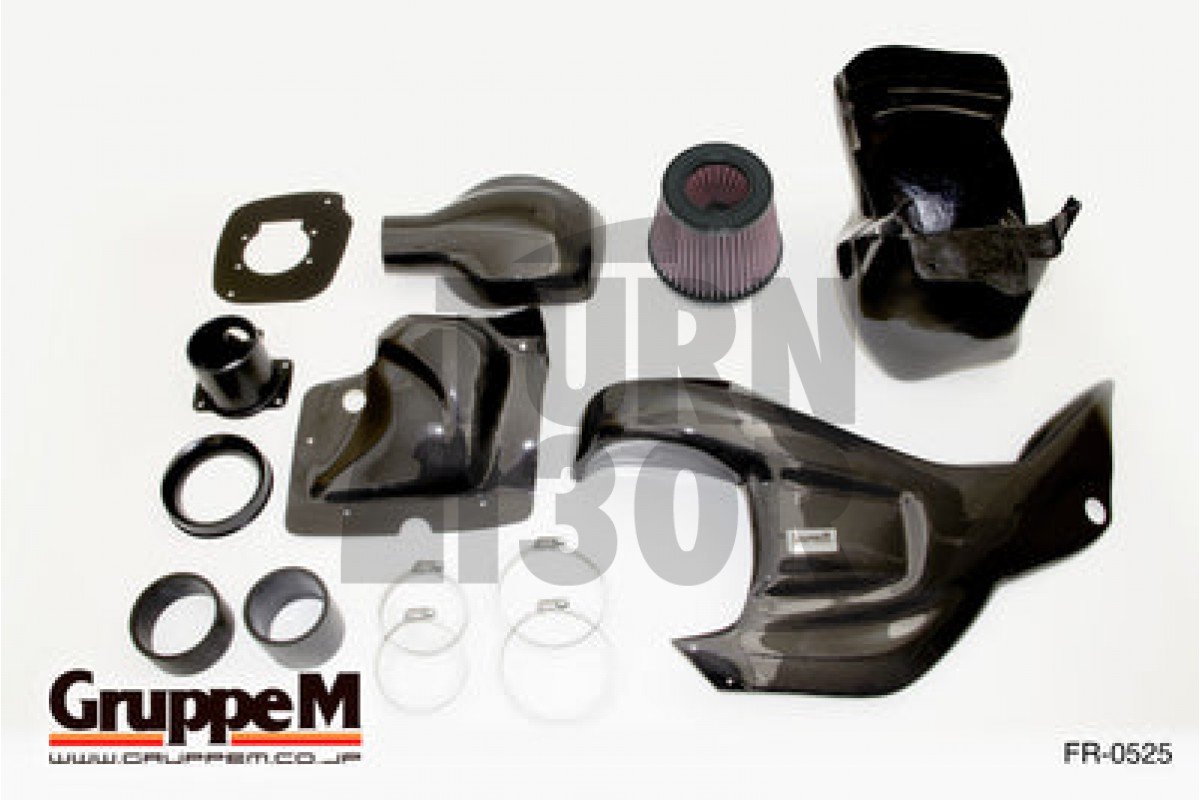 Sistema de admisión de fibra de carbono Gruppe M para el Honda Civic Type R FK8 Sistema de admisión de fibra de carbono Gruppe M para el Honda Civic Type R FK8
