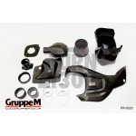 Sistema de admisión de fibra de carbono Gruppe M para el Honda Civic Type R FK8 Sistema de admisión de fibra de carbono Gruppe M para el Honda Civic Type R FK8