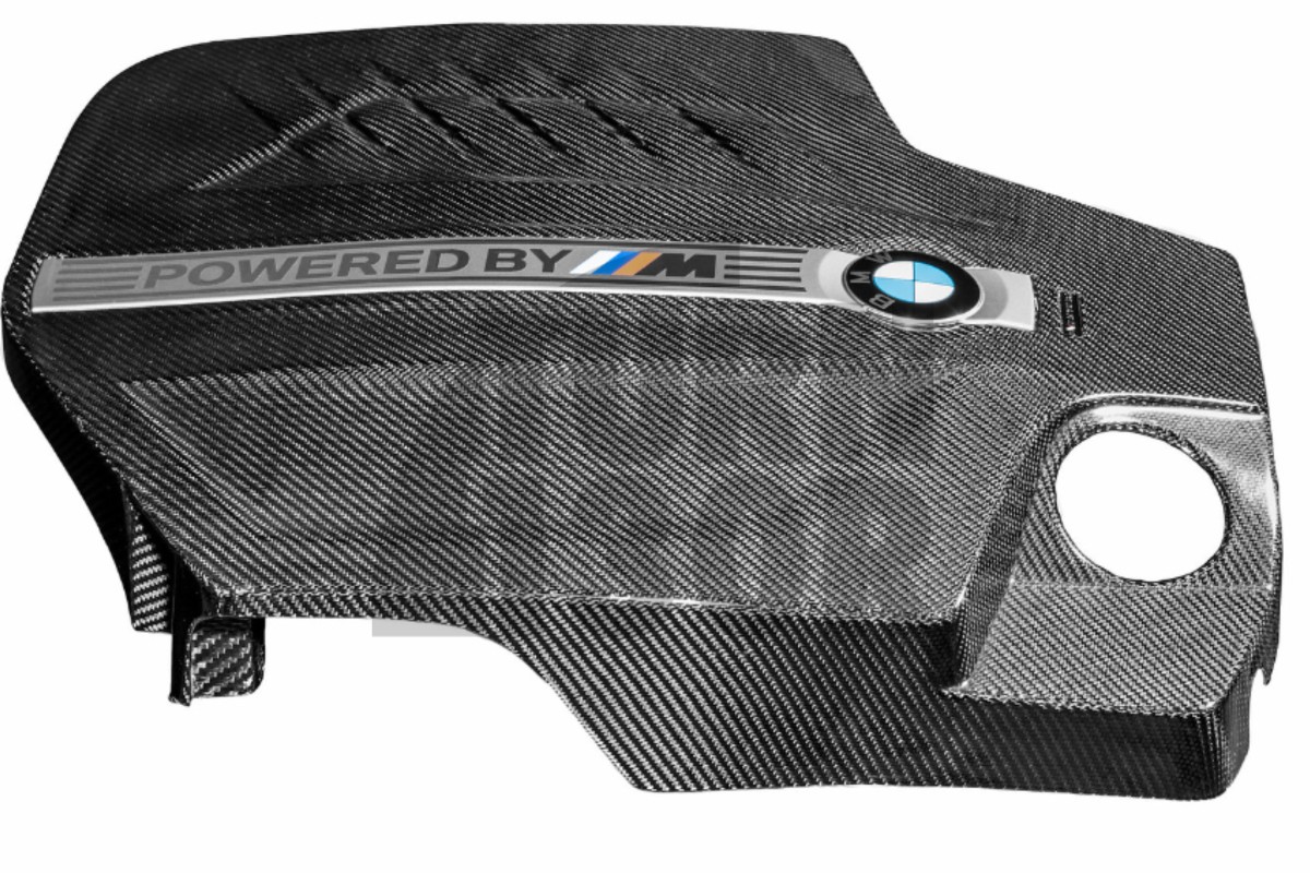 Eventuri Cubierta del motor de fibra de carbono para BMW 135i / 235i / 335i / 435i N55