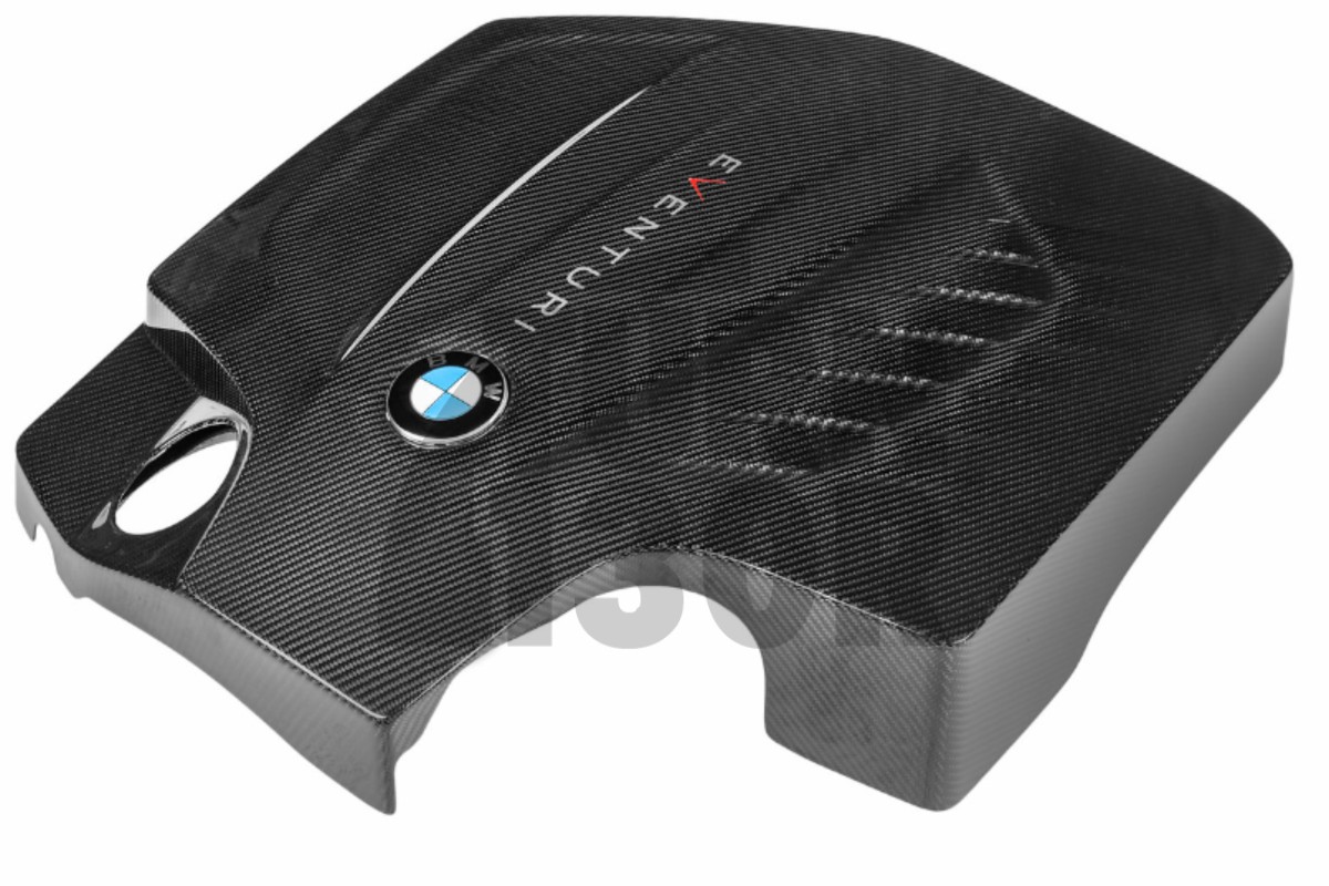 Eventuri Cubierta del motor de fibra de carbono para BMW 135i / 235i / 335i / 435i N55