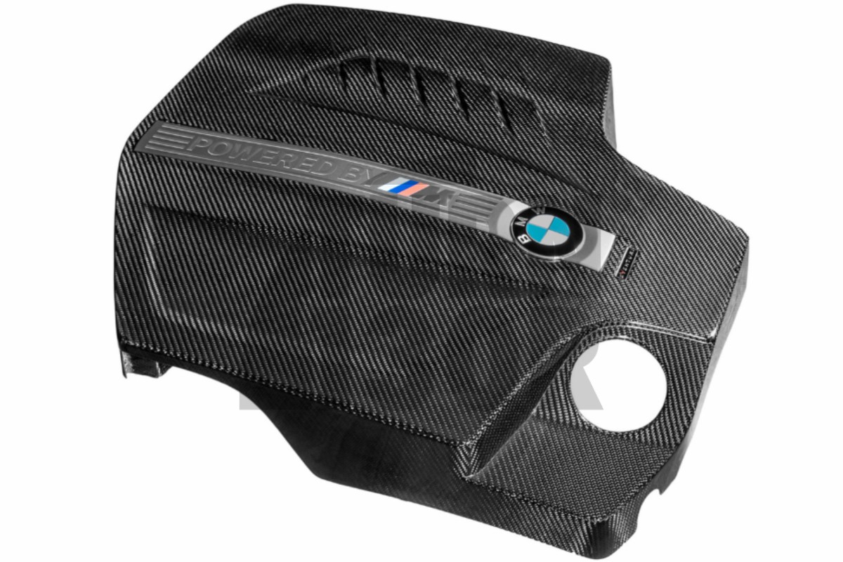 Eventuri Cubierta del motor de fibra de carbono para BMW 135i / 235i / 335i / 435i N55