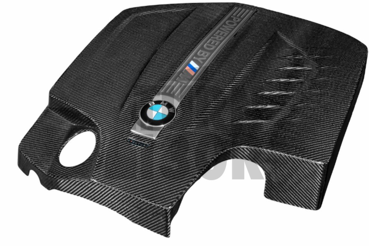 Eventuri de fibra de carbono cubierta del motor para BMW M2 F87 N55