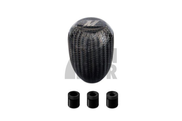 Pomo Cambio Fibra Carbono Mishimoto