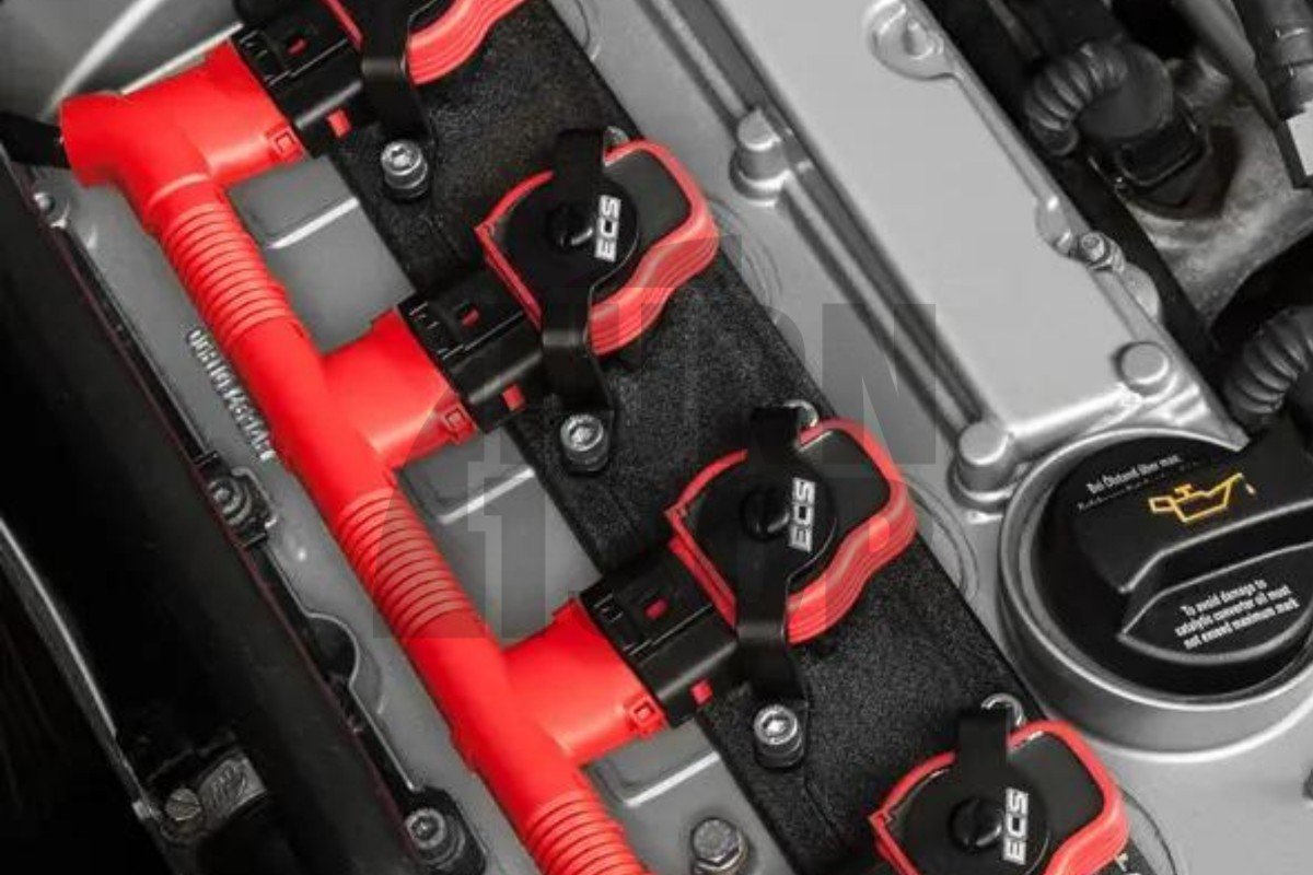 Cubierta del mazo de cables de las bobinas de encendido (rojo o azul) para 2.0 TFSI, 2.0 TSI, 1.8T 20V