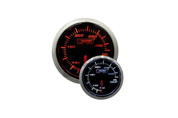 Medidor de temperatura del aceite de 52 mm Prosport
