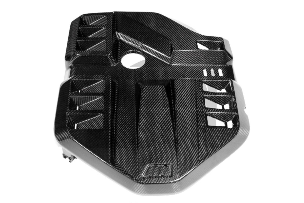 Eventuri de fibra de carbono cubierta del motor para BMW M3 G80 / M4 G8x / M2 G87 Eventuri de fibra de carbono cubierta del motor para BMW M3 G80 / M4 G8x / M2 G87