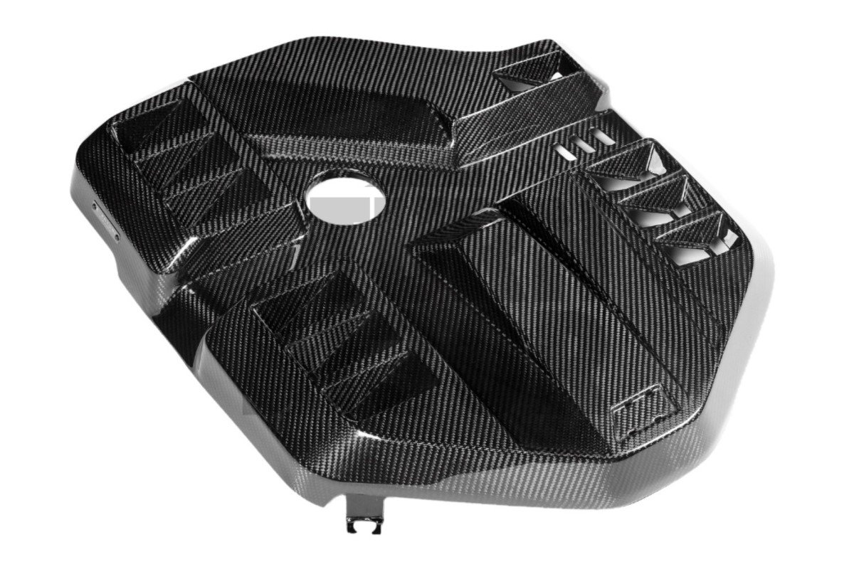 Eventuri de fibra de carbono cubierta del motor para BMW M3 G80 / M4 G8x / M2 G87 Eventuri de fibra de carbono cubierta del motor para BMW M3 G80 / M4 G8x / M2 G87
