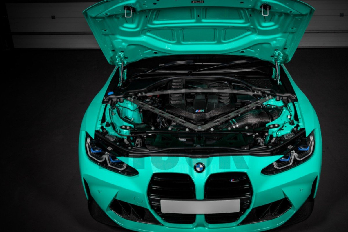Eventuri de fibra de carbono cubierta del motor para BMW M3 G80 / M4 G8x / M2 G87 Eventuri de fibra de carbono cubierta del motor para BMW M3 G80 / M4 G8x / M2 G87