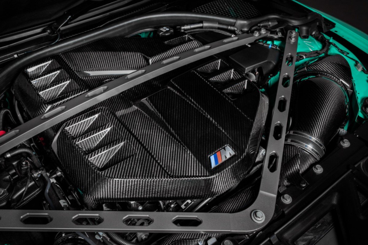 Eventuri de fibra de carbono cubierta del motor para BMW M3 G80 / M4 G8x / M2 G87 Eventuri de fibra de carbono cubierta del motor para BMW M3 G80 / M4 G8x / M2 G87