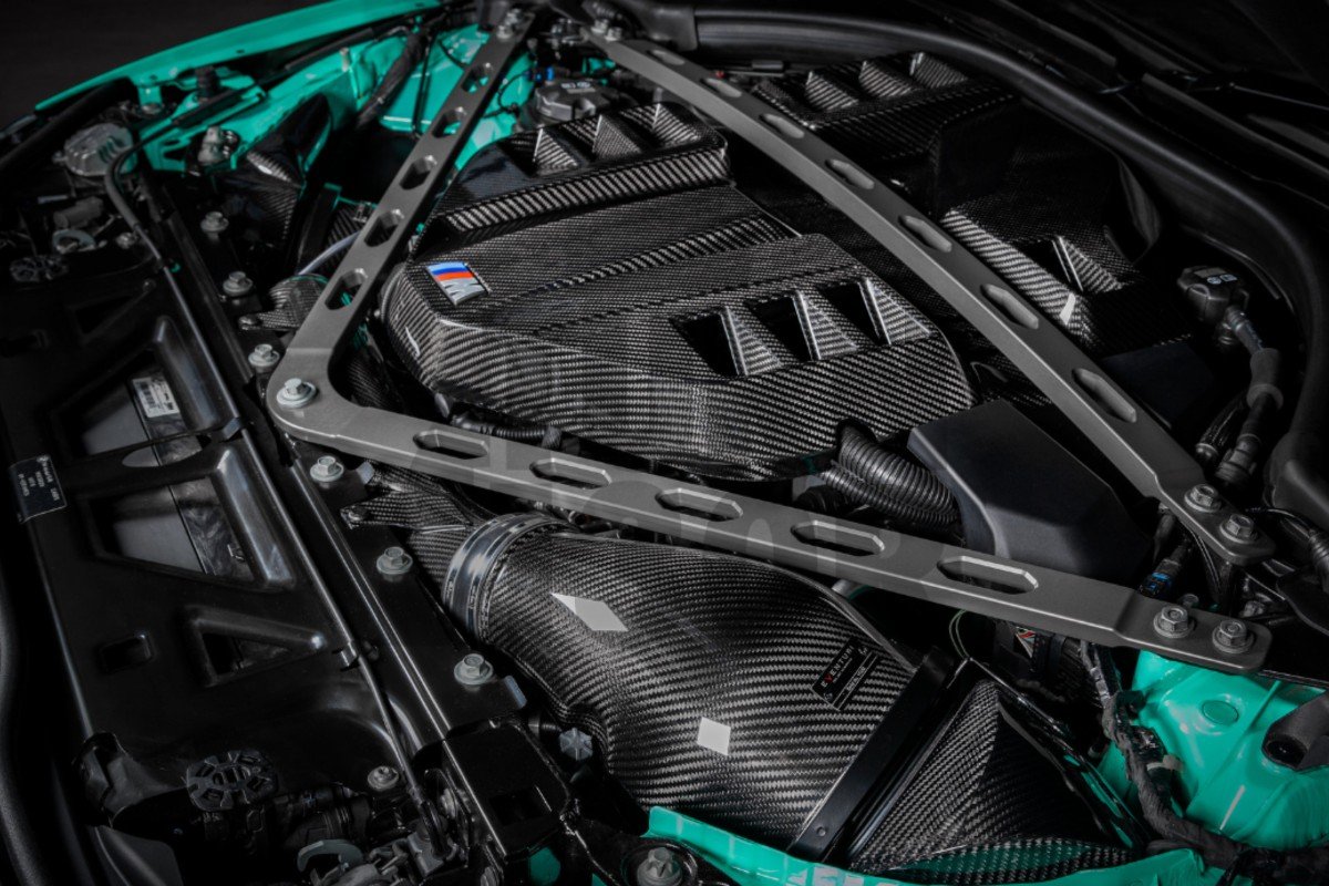 Eventuri de fibra de carbono cubierta del motor para BMW M3 G80 / M4 G8x / M2 G87 Eventuri de fibra de carbono cubierta del motor para BMW M3 G80 / M4 G8x / M2 G87