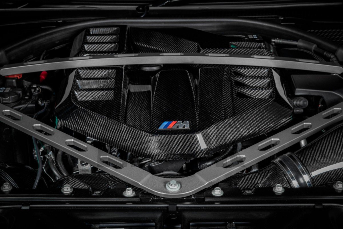 Eventuri de fibra de carbono cubierta del motor para BMW M3 G80 / M4 G8x / M2 G87 Eventuri de fibra de carbono cubierta del motor para BMW M3 G80 / M4 G8x / M2 G87
