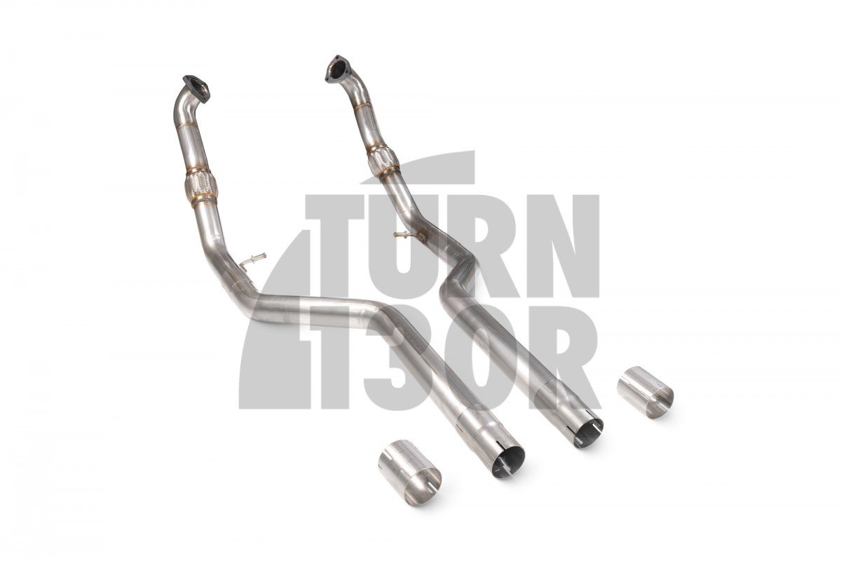 Audi S4 B9 / Audi S5 B9 Scorpion Escape Delantero Suprimir Resonador Audi S4 B9 / Audi S5 B9 Scorpion Escape Delantero Suprimir Resonador