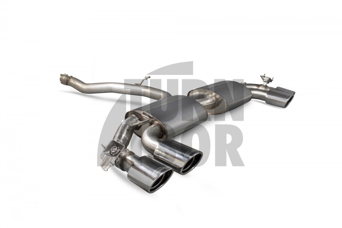 Audi TTS 8S Mk3 Scorpion Catback Valvulado No OPF