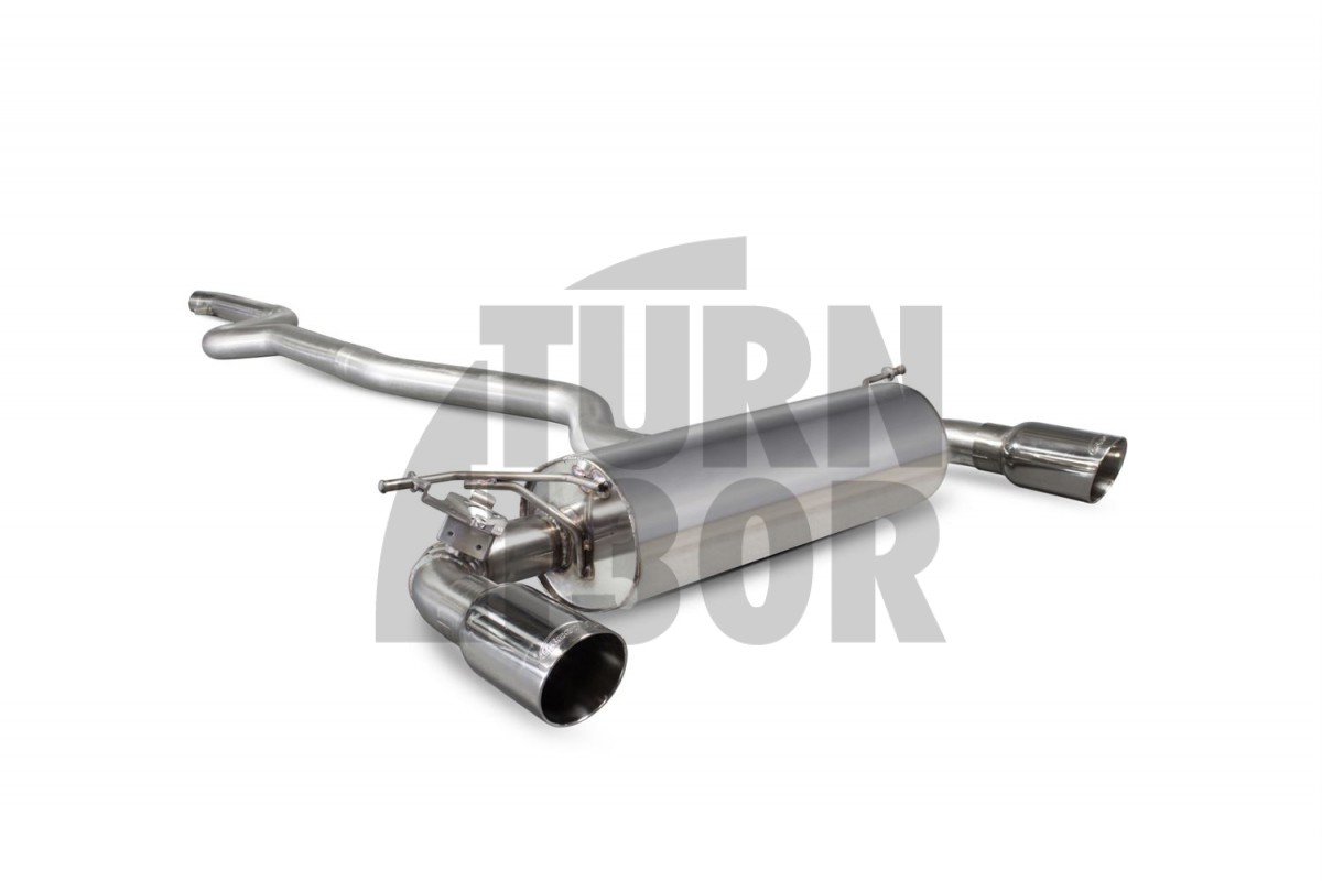 BMW 140i F2x sin GPF Escape Catback Scorpion