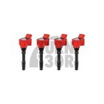 bobinas de encendido rojas para S3 8V / Golf 7 GTI / R / Leon 3 Cupra / TT 8S 2.0 TFSI EA888.3 Alpha Competition