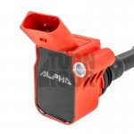bobinas de encendido rojas para S3 8V / Golf 7 GTI / R / Leon 3 Cupra / TT 8S 2.0 TFSI EA888.3 Alpha Competition