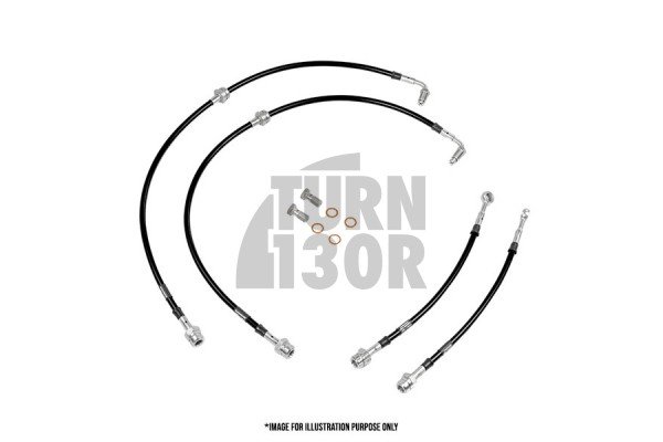 Kit de latiguillos de freno trenzados Goodridge Audi S3 8V