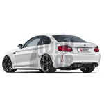 Sistema de escape Akrapovic Evolution Line para BMW M2 Sistema de escape Akrapovic Evolution Line para BMW M2