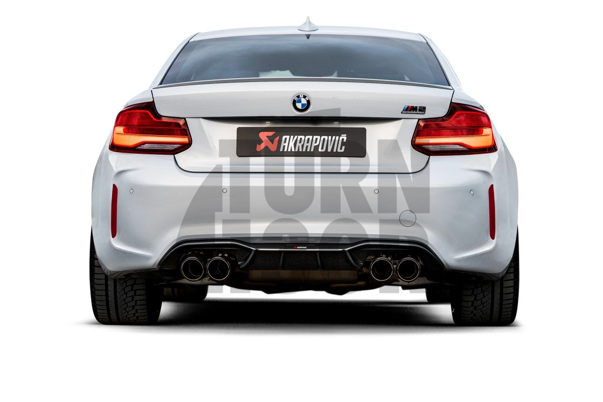 Akrapovic Slip-On Titanium Escape para BMW M2 Comp F87 Akrapovic Slip-On Titanium Escape para BMW M2 Comp F87