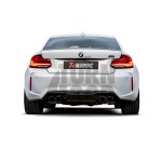 Akrapovic Slip-On Titanium Escape para BMW M2 Comp F87 Akrapovic Slip-On Titanium Escape para BMW M2 Comp F87