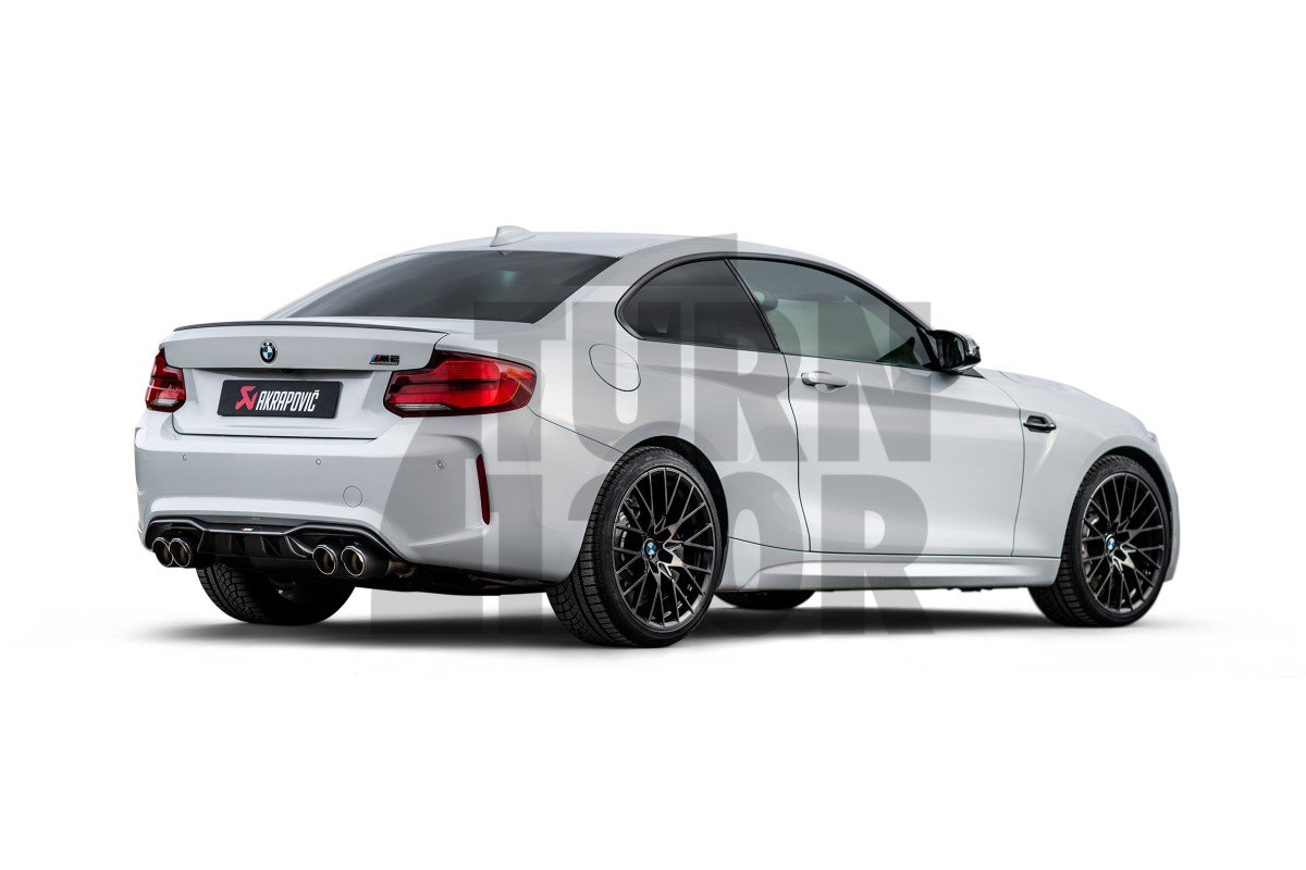 Akrapovic Slip-On Titanium Escape para BMW M2 Comp F87 Akrapovic Slip-On Titanium Escape para BMW M2 Comp F87