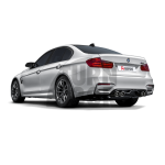 Sistema de escape Akrapovic Evolution Line para BMW M3 F80 / M4 F8x Sistema de escape Akrapovic Evolution Line para BMW M3 F80 / M4 F8x