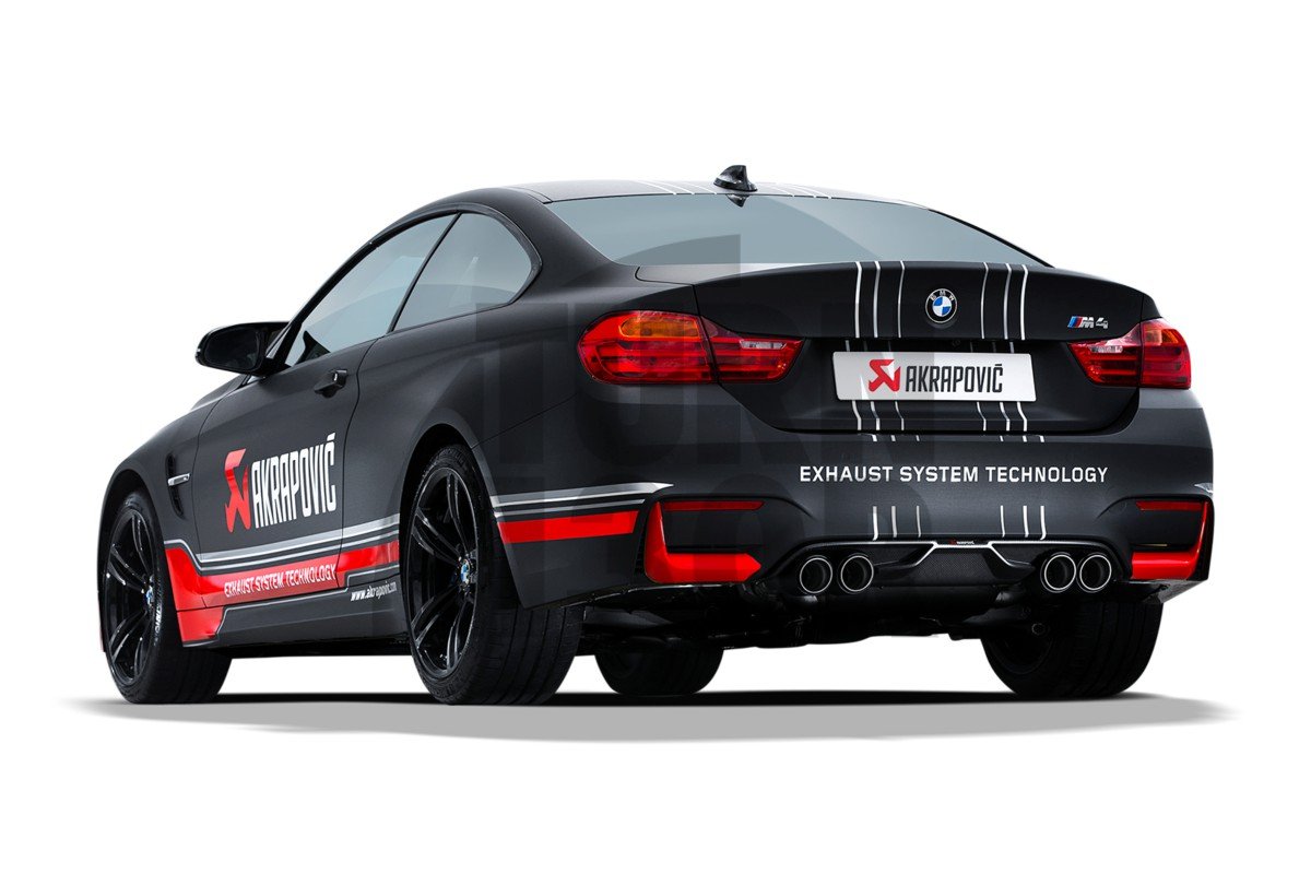 Escape Akrapovic Slip-On Titanium para BMW M3 F80 / M4 F8x Escape Akrapovic Slip-On Titanium para BMW M3 F80 / M4 F8x