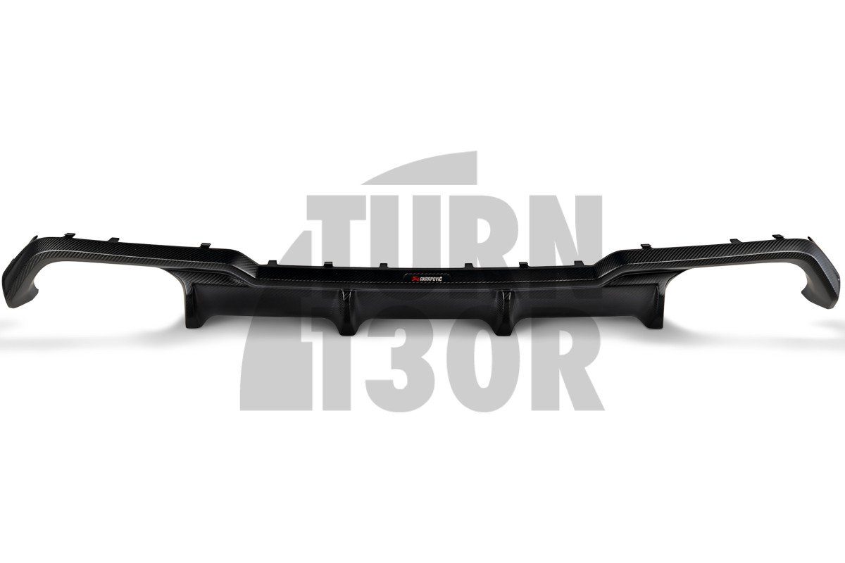 Difusor trasero Akrapovic de fibra de carbono para BMW M8 F9x Difusor trasero Akrapovic de fibra de carbono para BMW M8 F9x