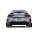 Escape Akrapovic Evolution Line para Mercedes C63 AMG W205 Escape Akrapovic Evolution Line para Mercedes C63 AMG W205