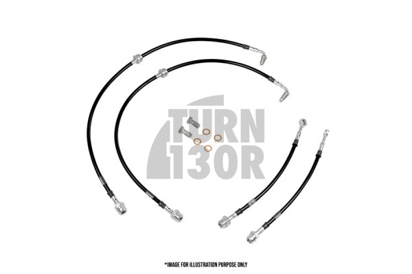 Kit de latiguillos de freno trenzados Goodridge Ford Focus 3 ST