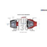 Eventuri Admisión de fibra de carbono para Golf 7 GTI / Mk7 R / Leon 3 Cupra / S3 8V Eventuri Admisión de fibra de carbono para Golf 7 GTI / Mk7 R / Leon 3 Cupra / S3 8V