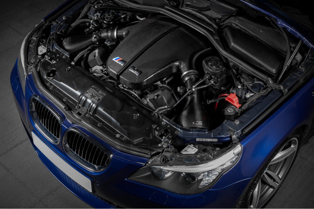 Eventuri V2 Sistema de Admisión de Fibra de Carbono BMW M5 E60 Eventuri V2 Sistema de Admisión de Fibra de Carbono BMW M5 E60