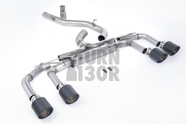 Golf 8 R Scorpion GPF Escape trasero