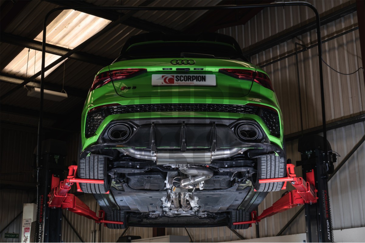 Scorpion Catback Exhaust for Audi RS3 8Y Sedan