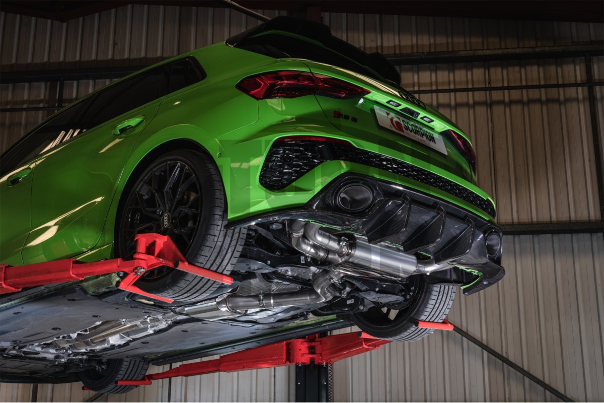 Scorpion Catback Exhaust for Audi RS3 8Y Sedan