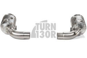 Akrapovic Sport Catalysts Link Pipes for Porsche 911 992 T - Turbo S 