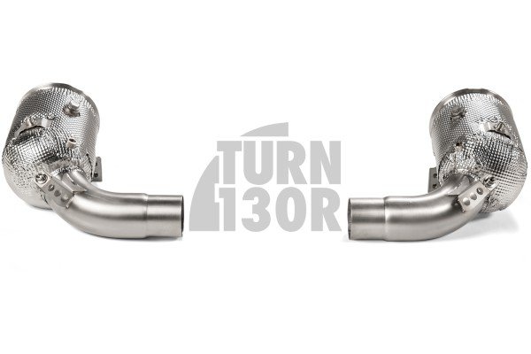 Akrapovic Sport Catalysts Link Pipes for Porsche 911 992 T - Turbo S 