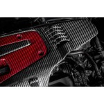 Honda Civic Type R FK2 / FK8 Fibra de Carbono / Rojo Kevlar Cubierta del motor por Eventuri Honda Civic Type R FK2 / FK8 Fibra de Carbono / Rojo Kevlar Cubierta del motor por Eventuri