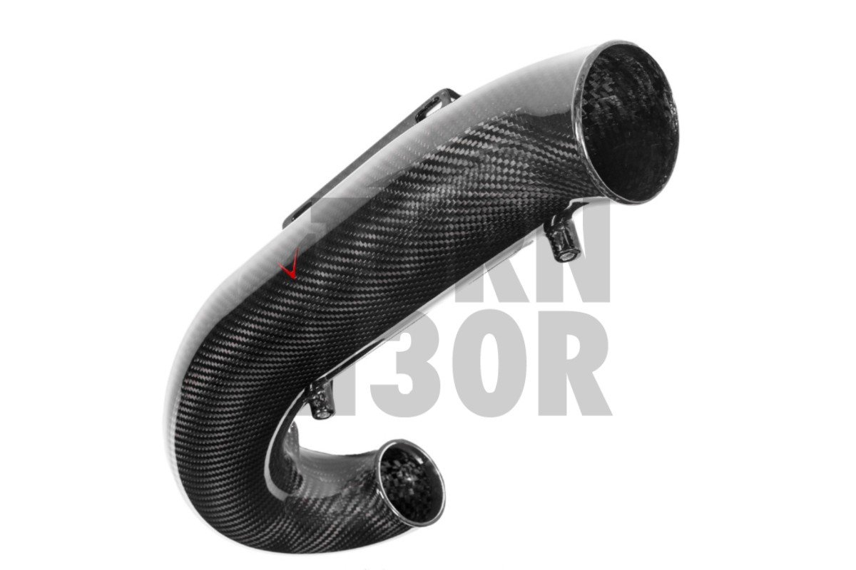 Tubo de entrada de turbo Eventuri de fibra de carbono para Honda Civic Type R FK2 Tubo de entrada de turbo Eventuri de fibra de carbono para Honda Civic Type R FK2