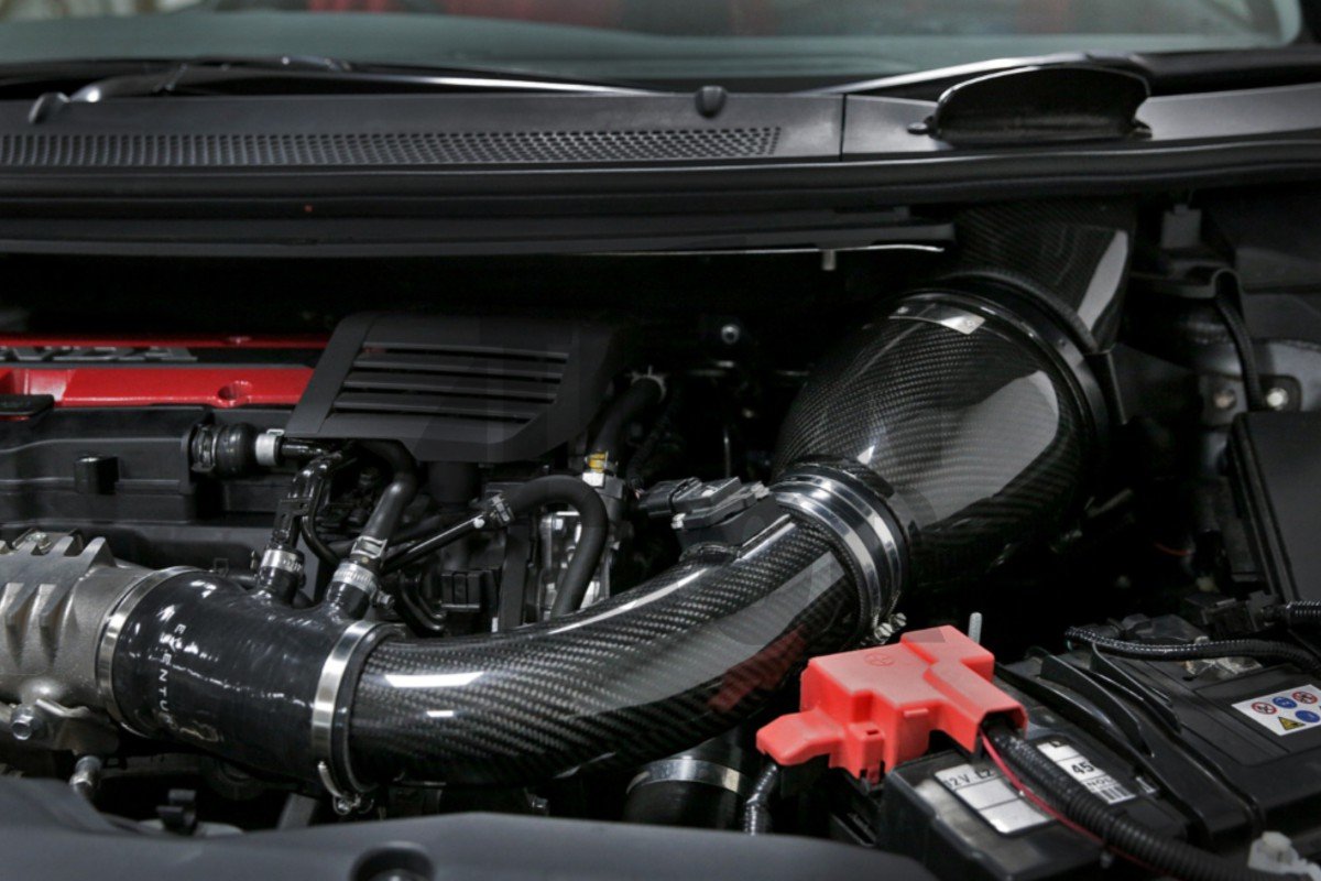 Eventuri V2 de fibra de carbono de admisión para Honda Civic Type R FK2 Eventuri V2 de fibra de carbono de admisión para Honda Civic Type R FK2