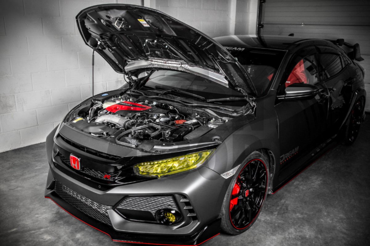 Eventuri Sistema de Admisión de Fibra de Carbono para Honda Civic Type R FK8 Eventuri Sistema de Admisión de Fibra de Carbono para Honda Civic Type R FK8