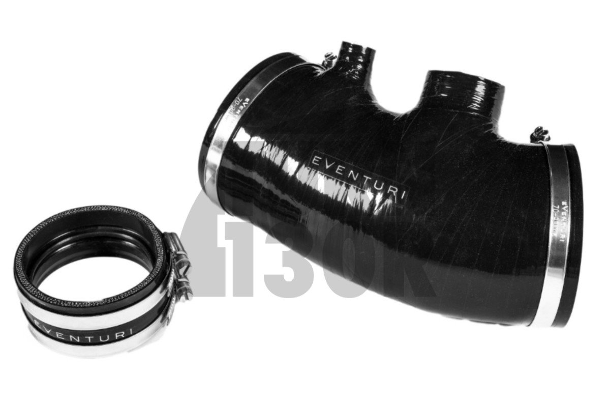 Eventuri Tubo de entrada de turbo de fibra de carbono para Honda Civic Type R FK8 Eventuri Tubo de entrada de turbo de fibra de carbono para Honda Civic Type R FK8
