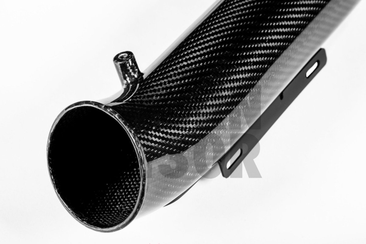 Eventuri Tubo de entrada de turbo de fibra de carbono para Honda Civic Type R FK8 Eventuri Tubo de entrada de turbo de fibra de carbono para Honda Civic Type R FK8