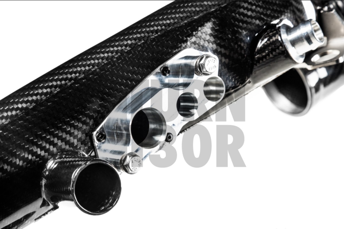 Eventuri Tubo de entrada de turbo de fibra de carbono para Mercedes Benz A35 AMG W177 Eventuri Tubo de entrada de turbo de fibra de carbono para Mercedes Benz A35 AMG W177