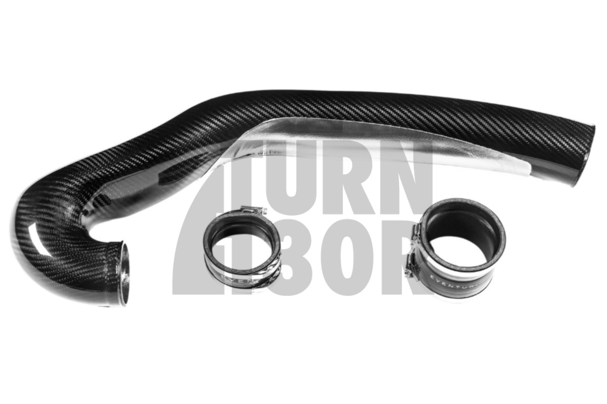 Eventuri Tubo de entrada de turbo de fibra de carbono para Mercedes Benz A35 AMG W177 Eventuri Tubo de entrada de turbo de fibra de carbono para Mercedes Benz A35 AMG W177