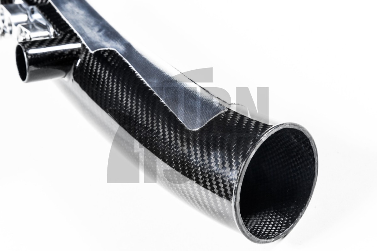 Eventuri Tubo de entrada de turbo de fibra de carbono para Mercedes Benz A35 AMG W177 Eventuri Tubo de entrada de turbo de fibra de carbono para Mercedes Benz A35 AMG W177